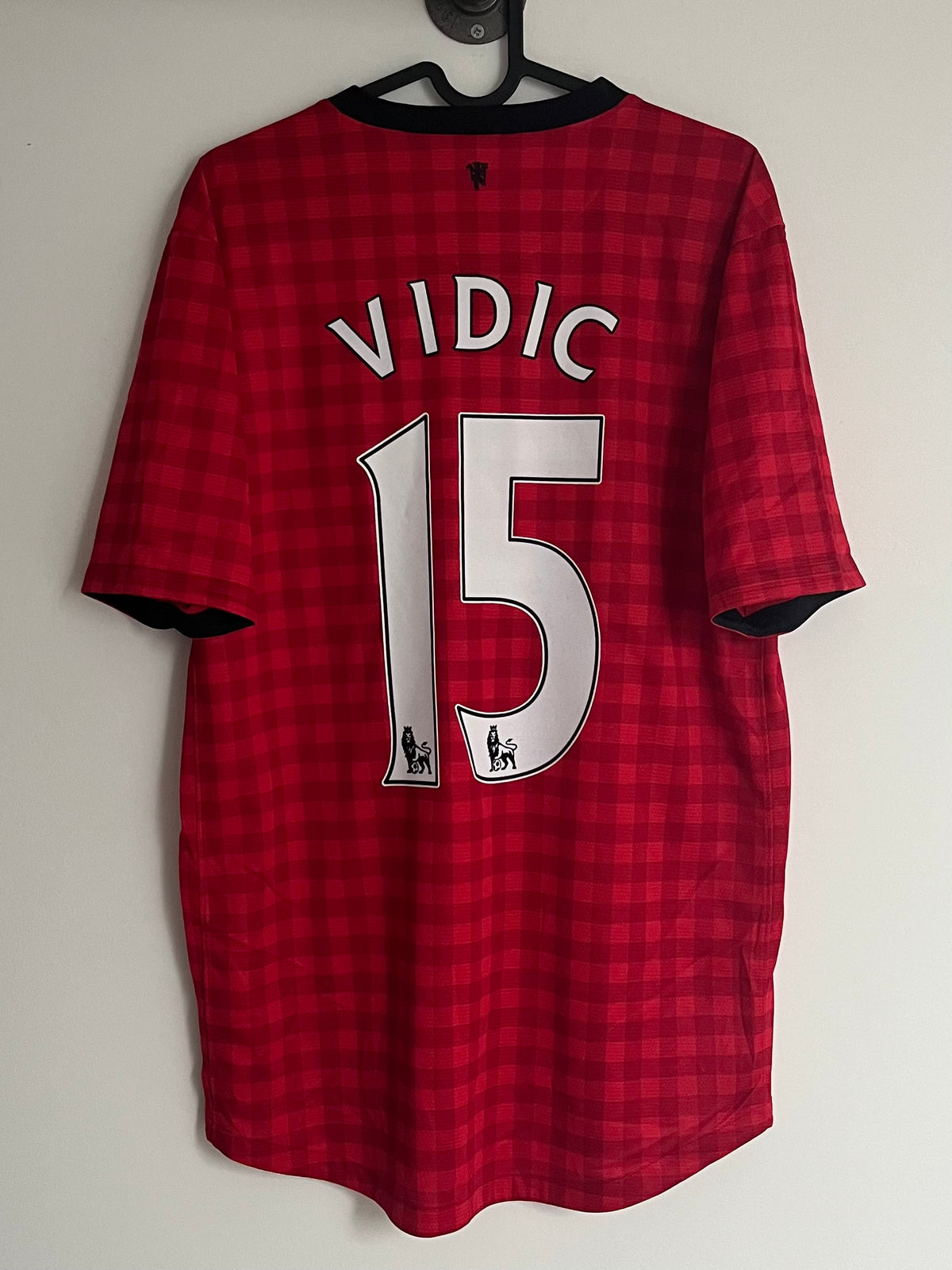 Vidic - Manchester United 2012/13 hjemme (M)