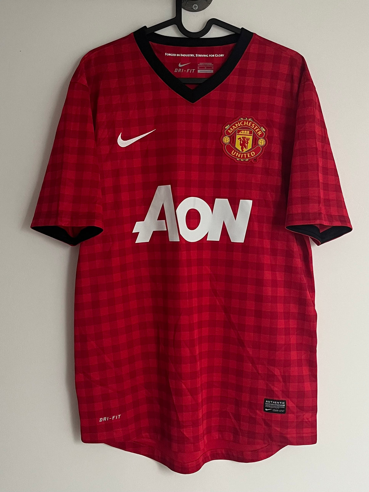 Vidic - Manchester United 2012/13 hjemme (M)
