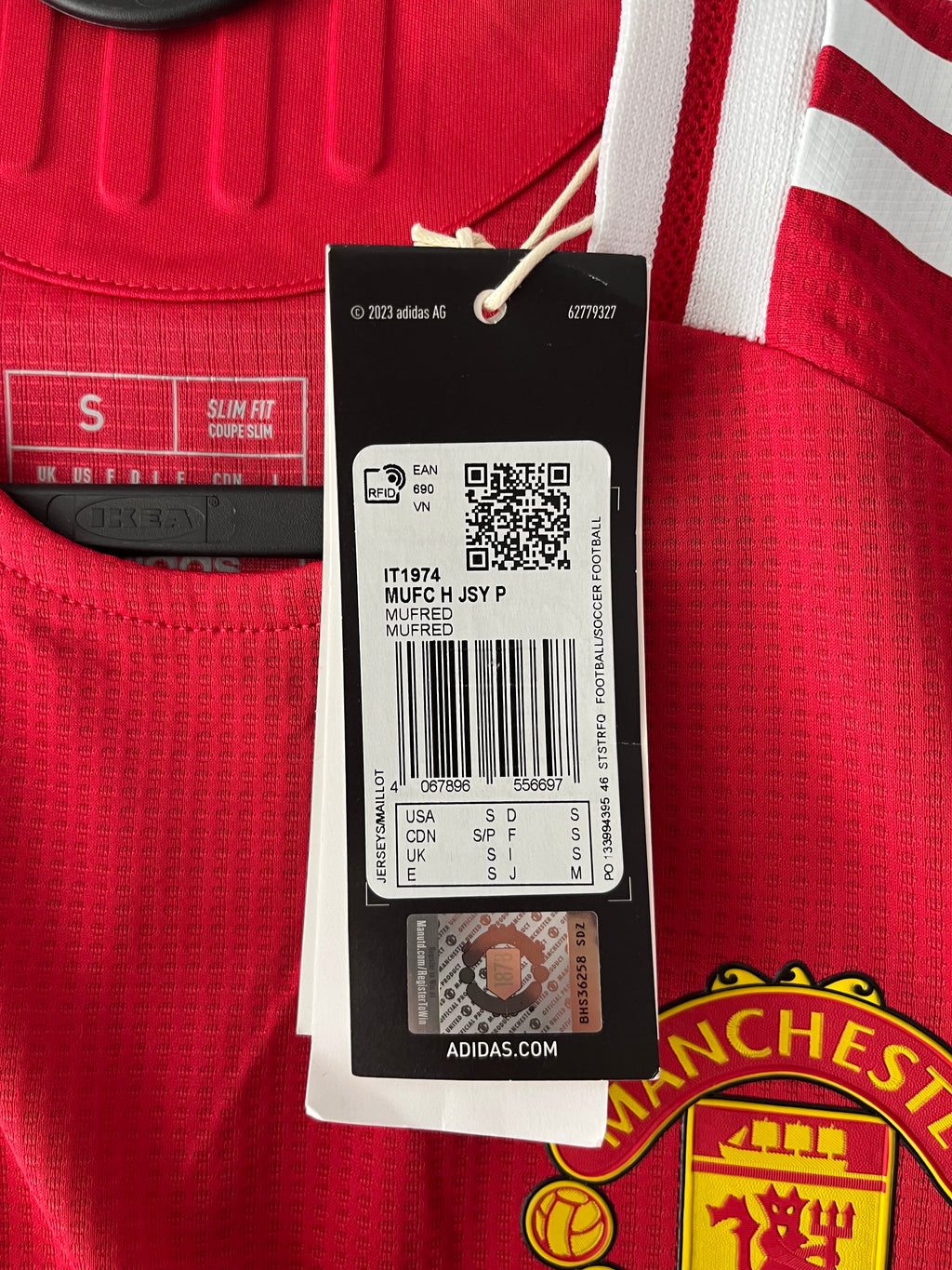 Manchester United 24/25 Player Issue Home (S)