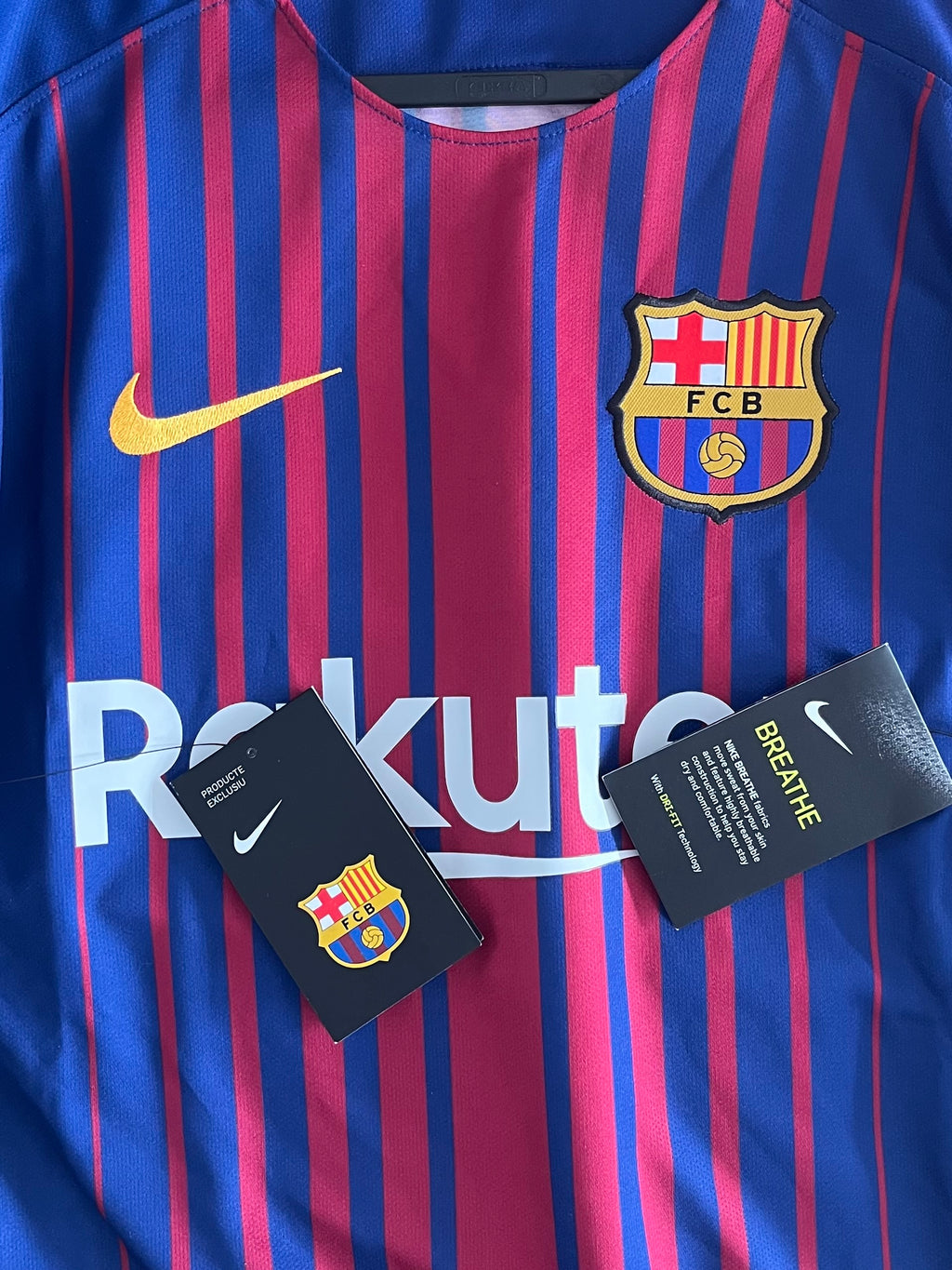 Lionel Messi - FC Barcelona 2017/18 hjemme L/S (L)