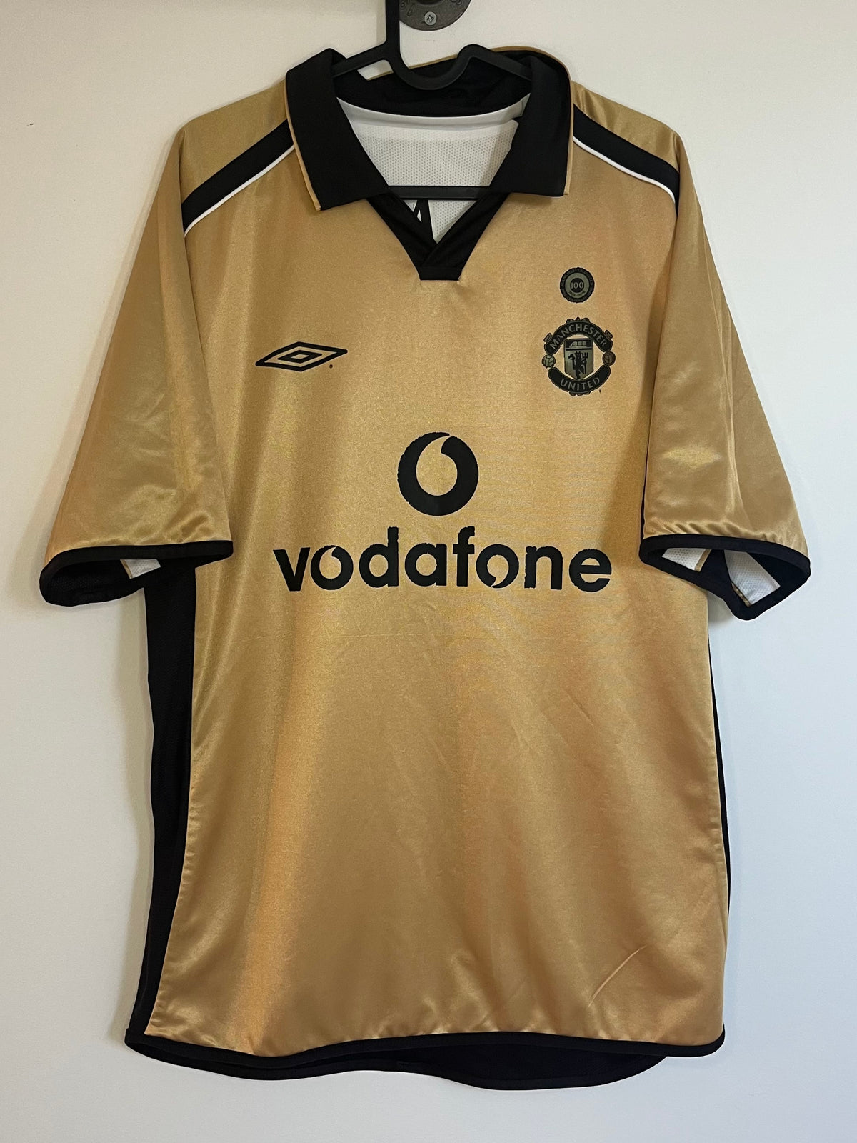 Roy Keane - Manchester United 2001/02 away (L)