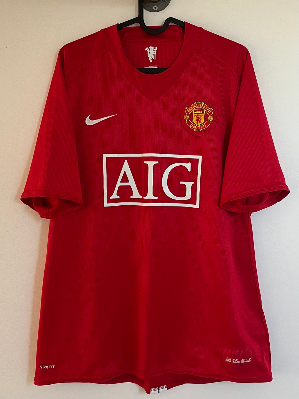 Carlos Tevez - Manchester United 2007/09 hjemme (L)