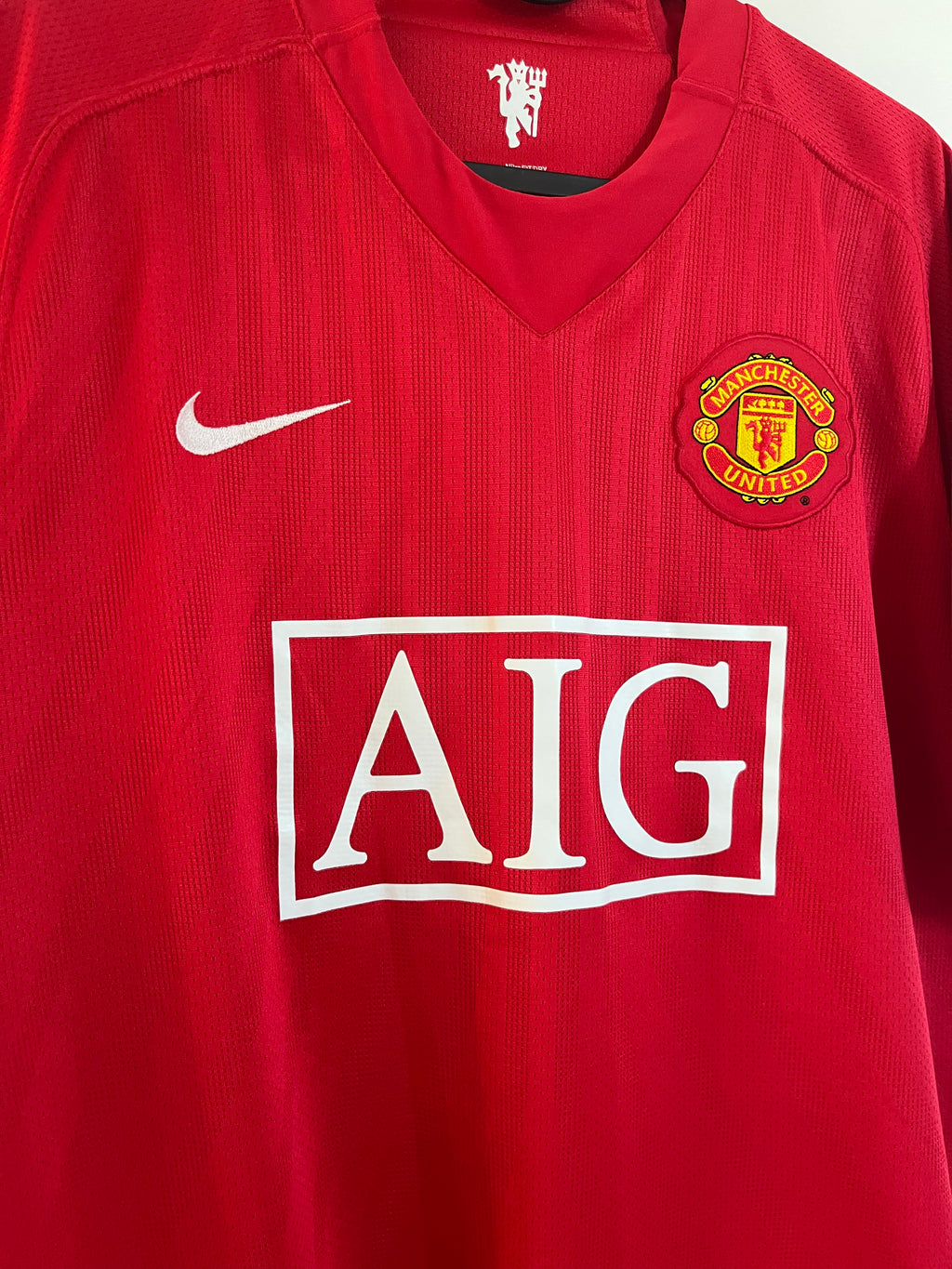 Carlos Tevez - Manchester United 2007/09 hjemme (L)