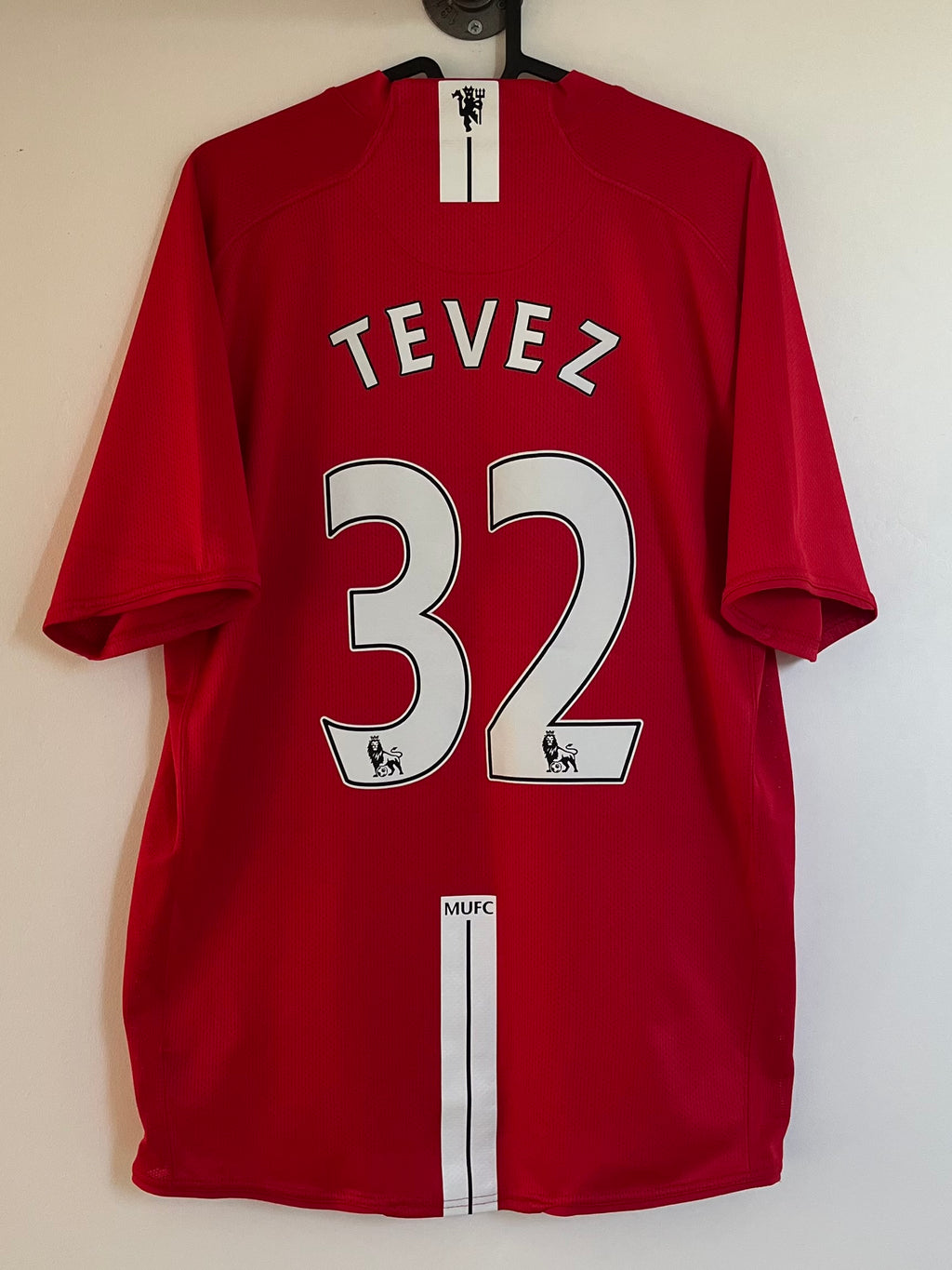 Carlos Tevez - Manchester United 2007/09 hjemme (L)