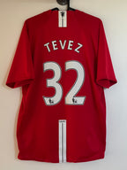 Carlos Tevez - Manchester United 2007/09 hjemme (L)