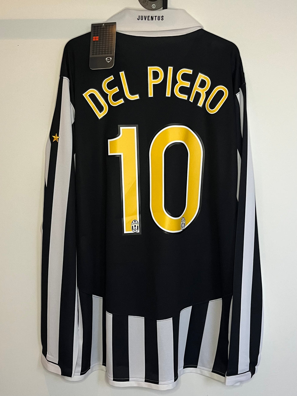 Del piero - Juventus 2006/07 player issue L/S hjemme (XL)