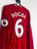 Poul Pogba - Manchester United 2016/17 L/S hjemme (L)
