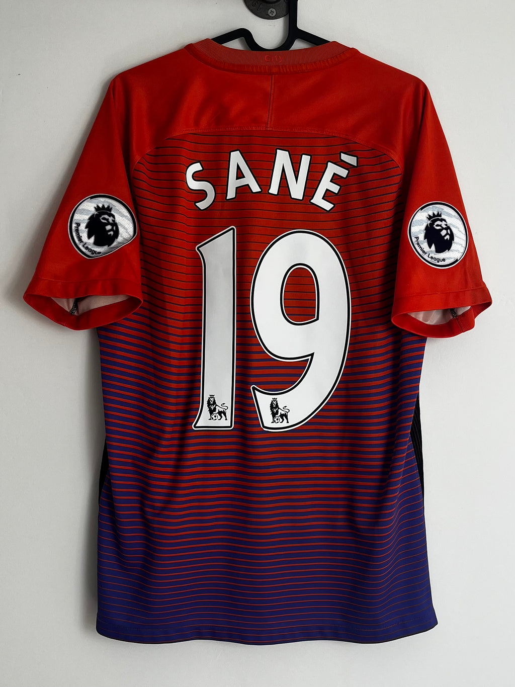 Leroy Sane - Manchester City 2016/17 Third Shirt (M)