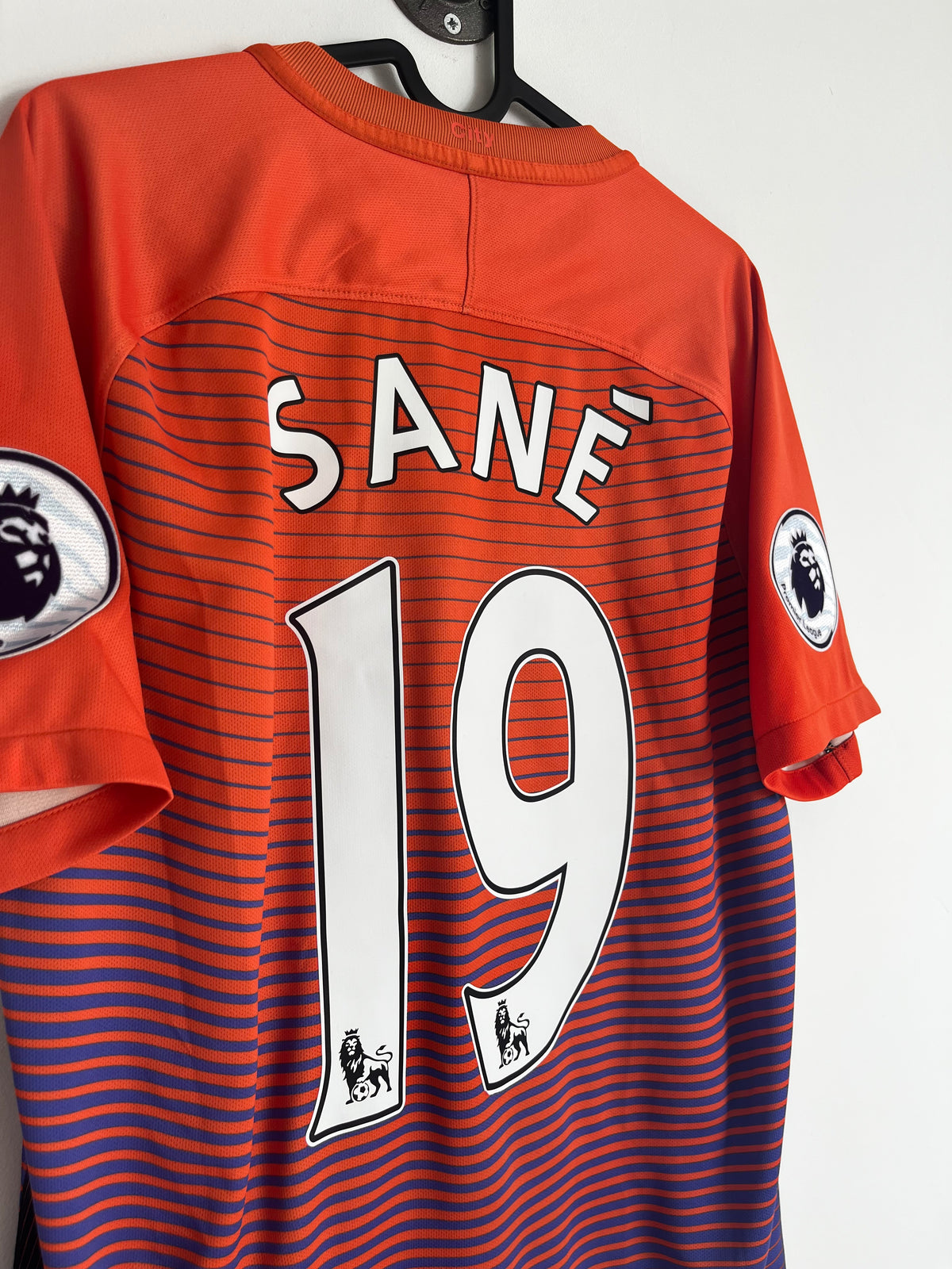 Leroy Sane - Manchester City 2016/17 Third Shirt (M)