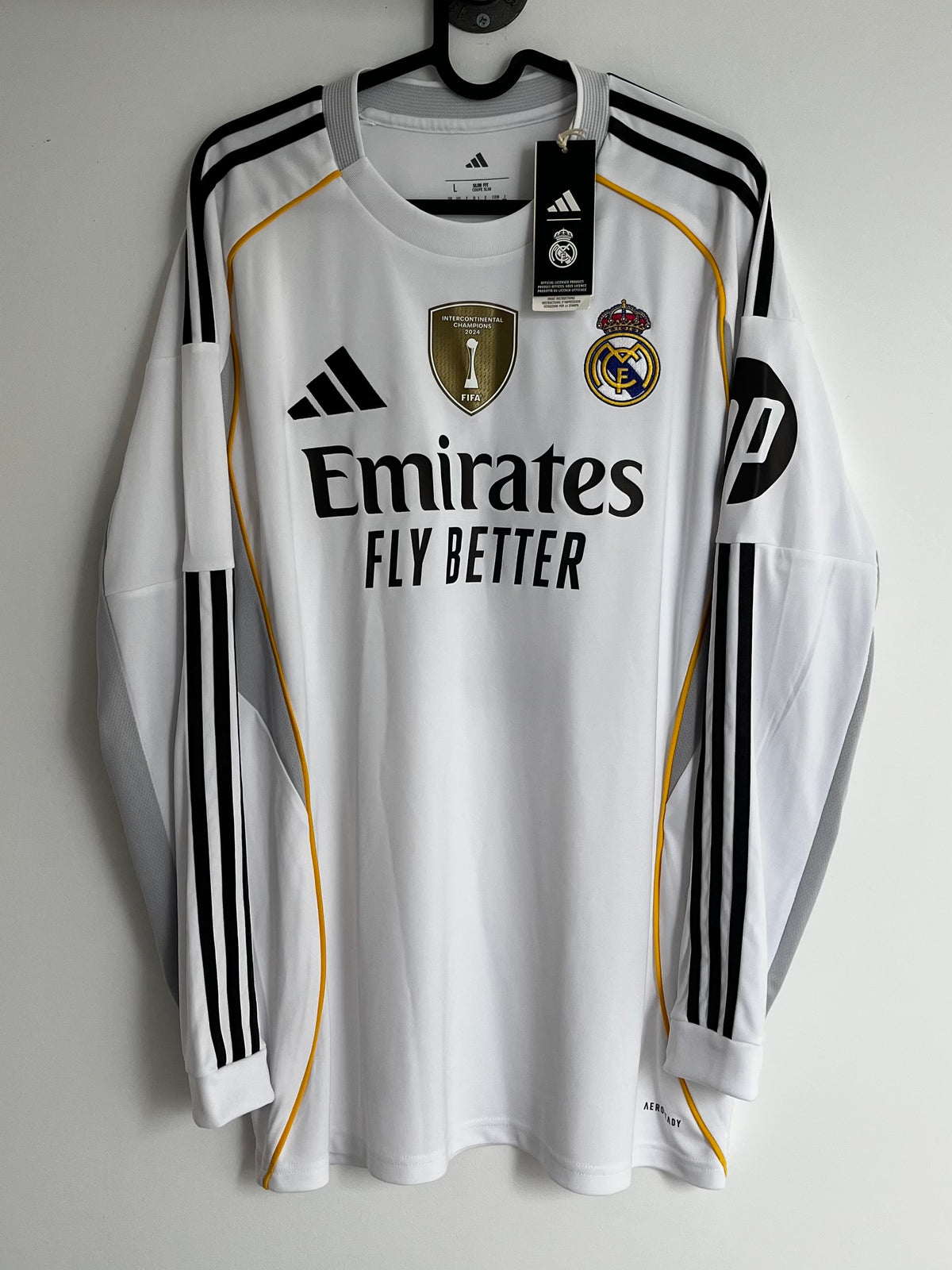 Jude Bellingham - Real Madrid 2025/26 L/S hjemme (L)