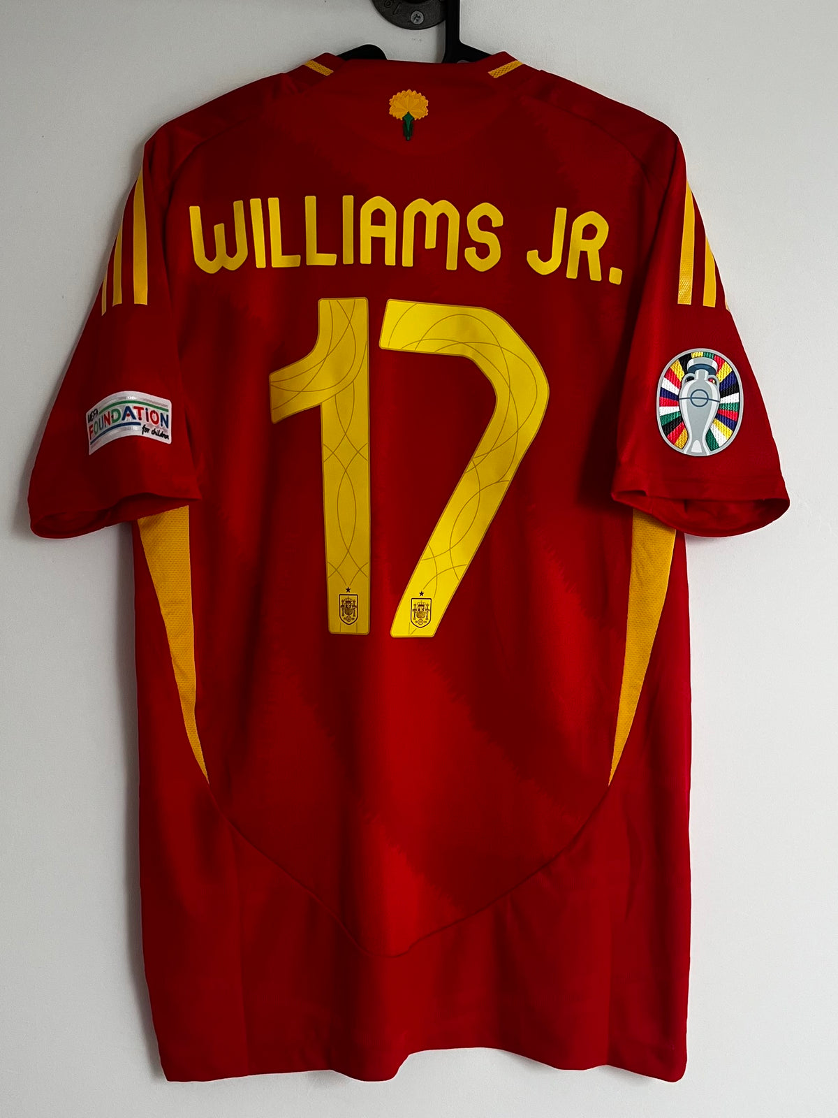 Nico Williams - Spanien 2024 authentic hjemme (M)