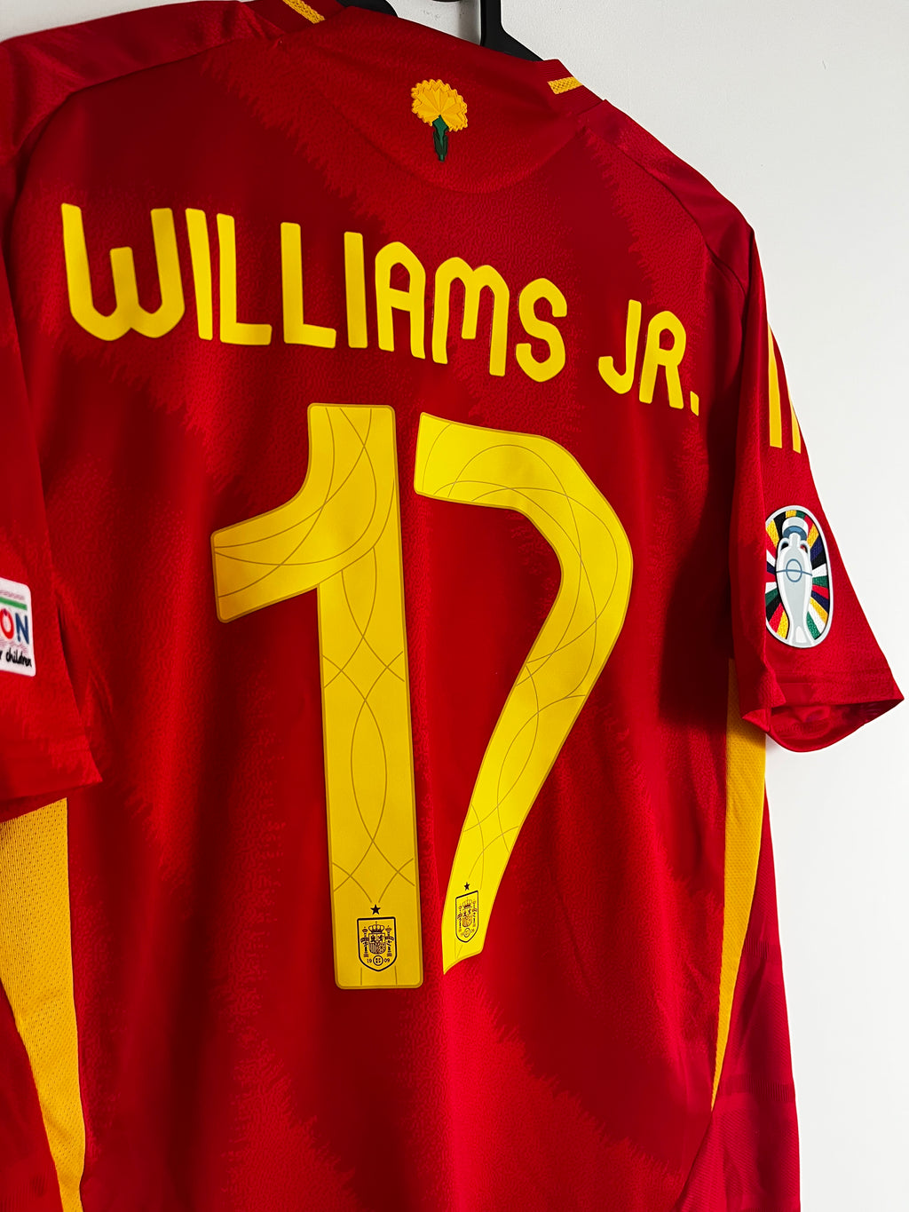 Nico Williams - Spanien 2024 authentic hjemme (M)