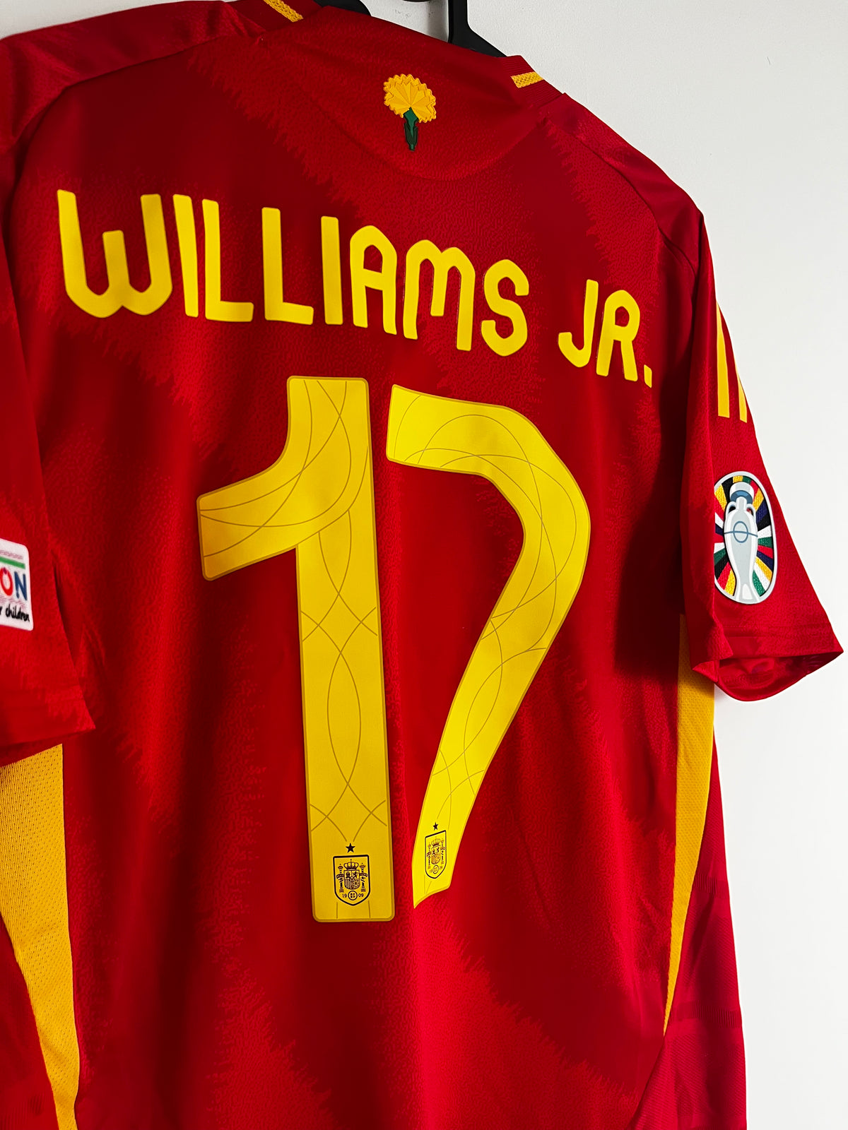 Nico Williams - Spanien 2024 authentic hjemme (M)