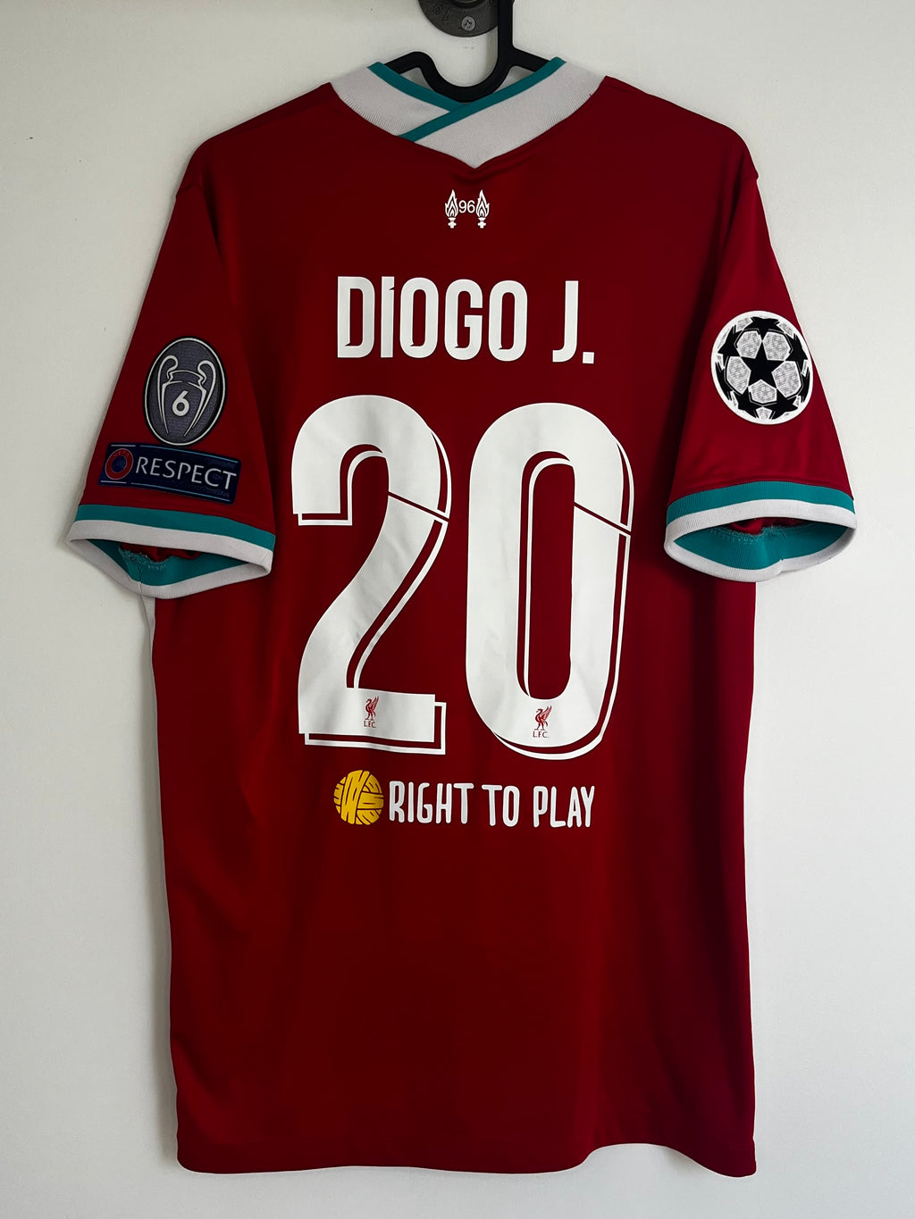 Diogo Jota - Liverpool 2020/21 hjemme (L)