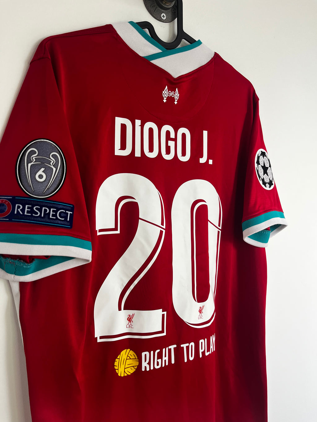 Diogo Jota - Liverpool 2020/21 hjemme (L)