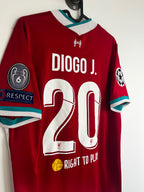 Diogo Jota - Liverpool 2020/21 hjemme (L)
