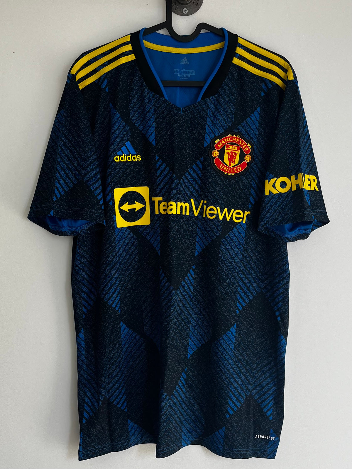 Cristiano Ronaldo - Manchester United 2021/22 3. trøje (M)