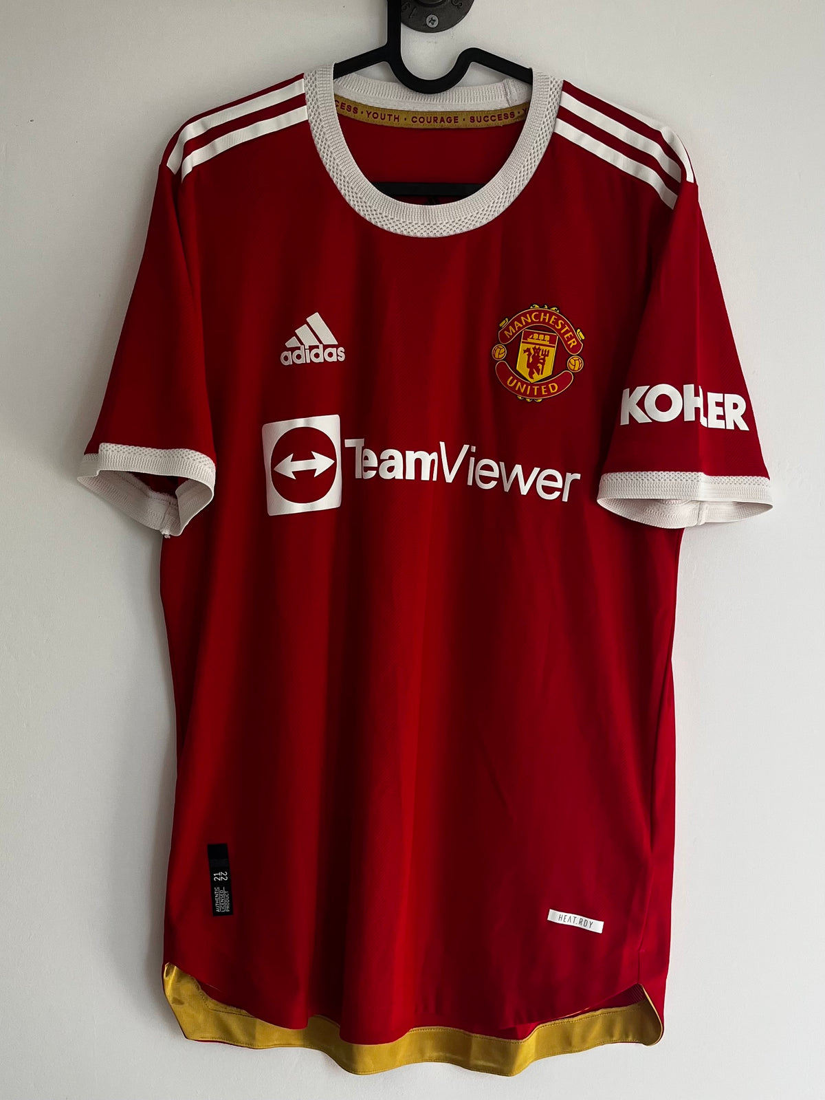 Cristiano Ronaldo - Manchester United 2021/22 authentic hjemme (M)