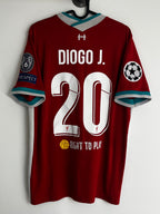 Diogo Jota - Liverpool 2020/21 hjemme (L)