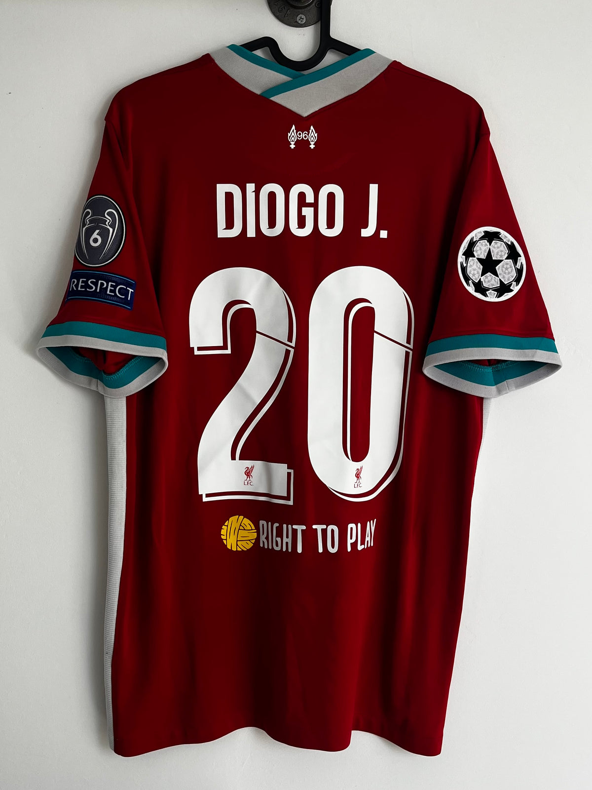 Diogo Jota - Liverpool 2020/21 hjemme (L)