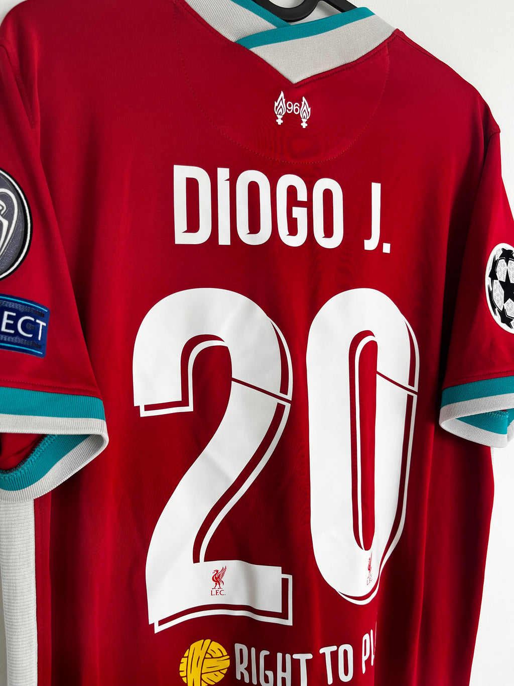 Diogo Jota - Liverpool 2020/21 hjemme (L)