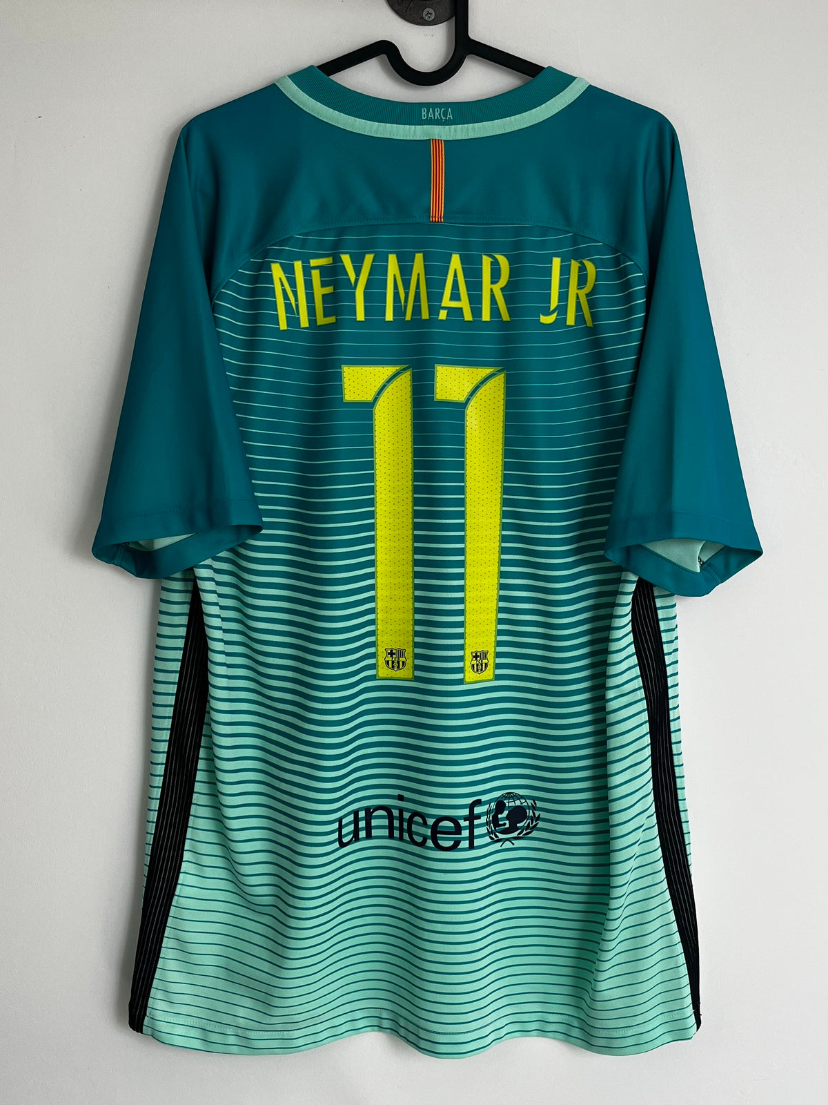 Neymar - FC Barcelona 2016/17 3. trøje (L)