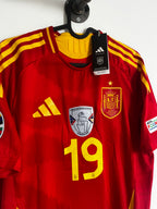 Lamine Yamal - Spanien 2024 authentic hjemme (M)