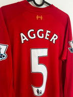 Daniel Agger - Liverpool 2013/14 L/S hjemme (M)