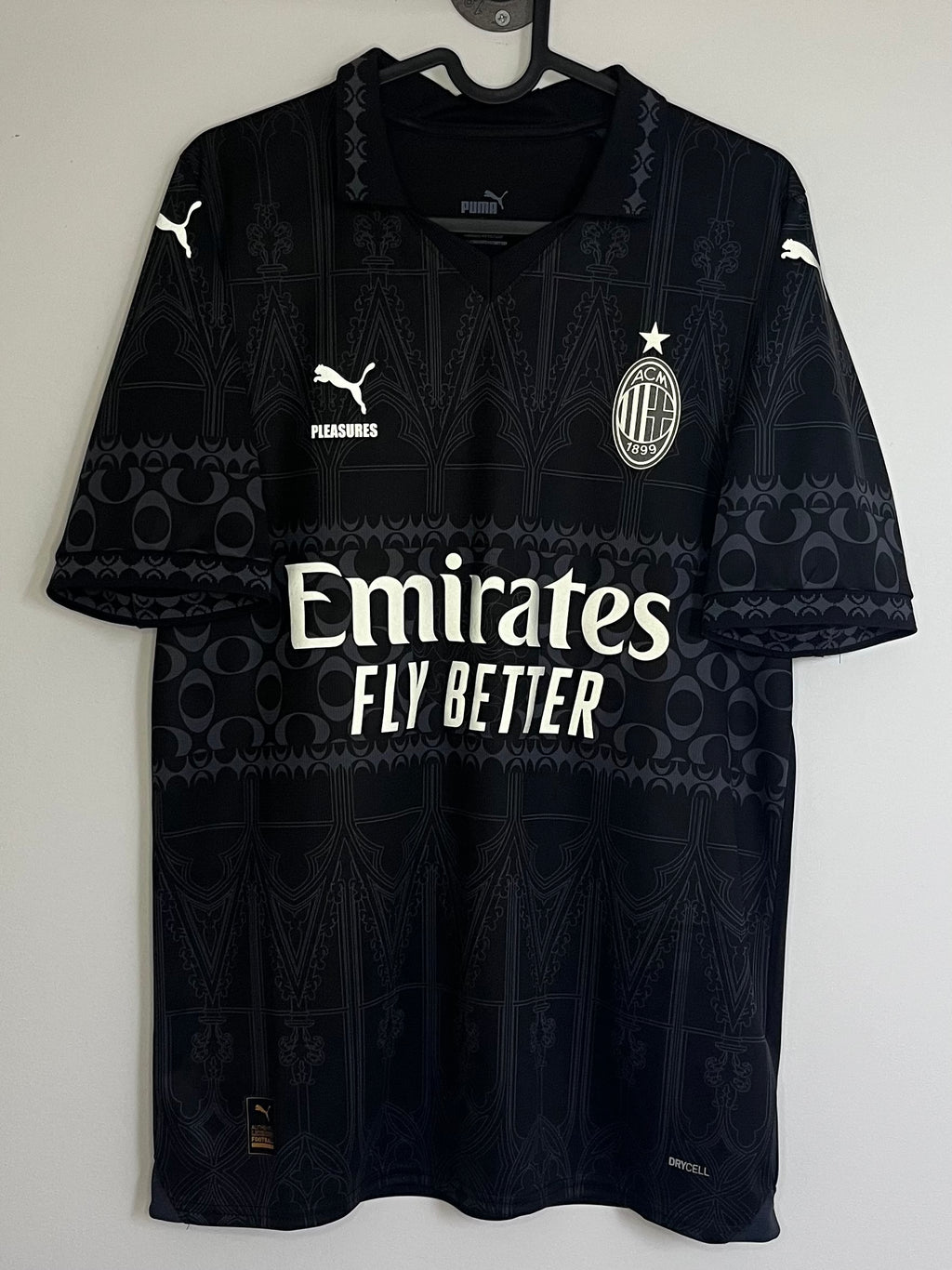 AC Milan x PLEASURES 2023/24 4. trøje (M)