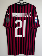 Zlatan Ibrahimovic - AC Milan 2019/20 hjemme (M)