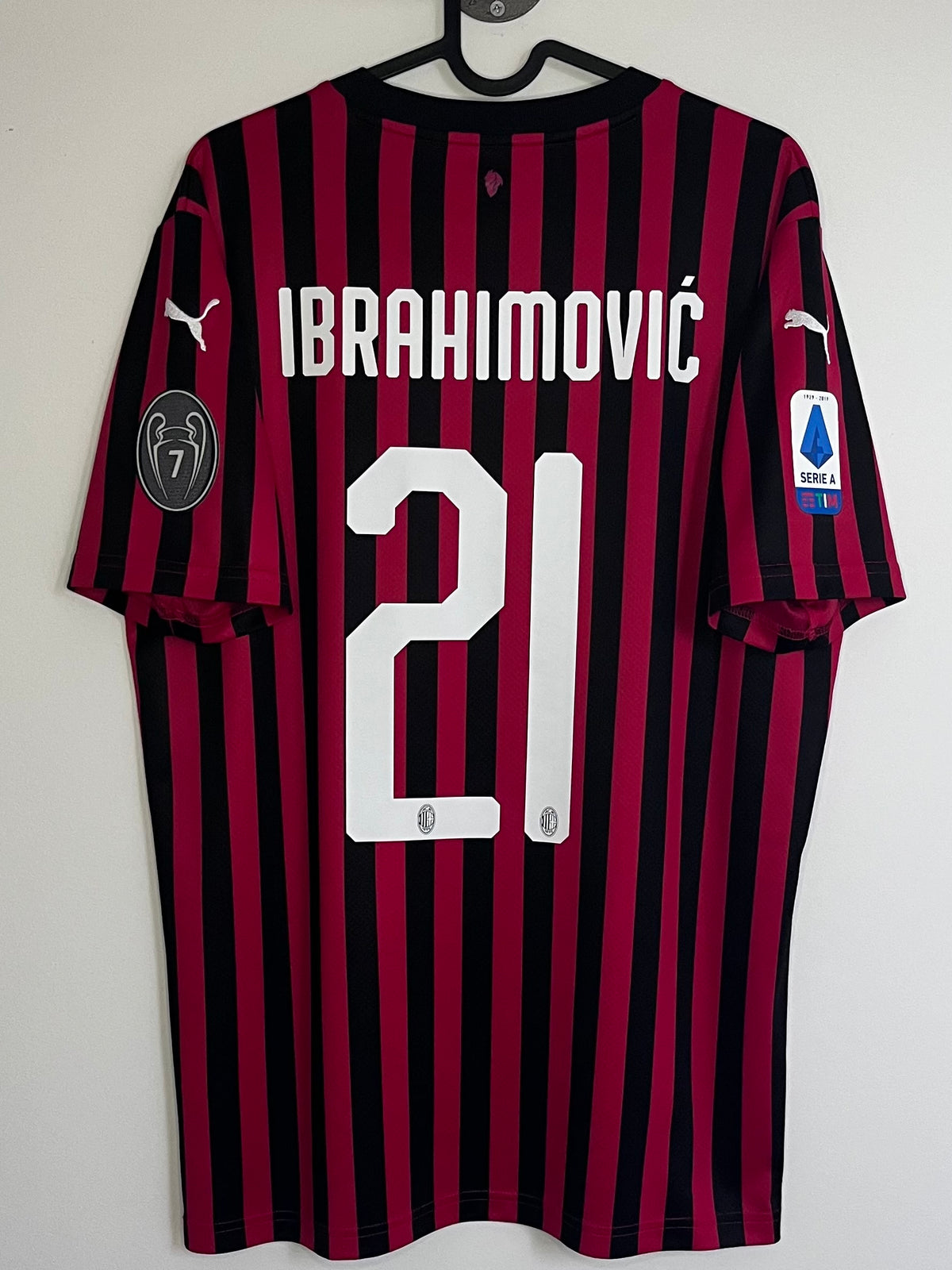 Zlatan Ibrahimovic - AC Milan 2019/20 hjemme (M)