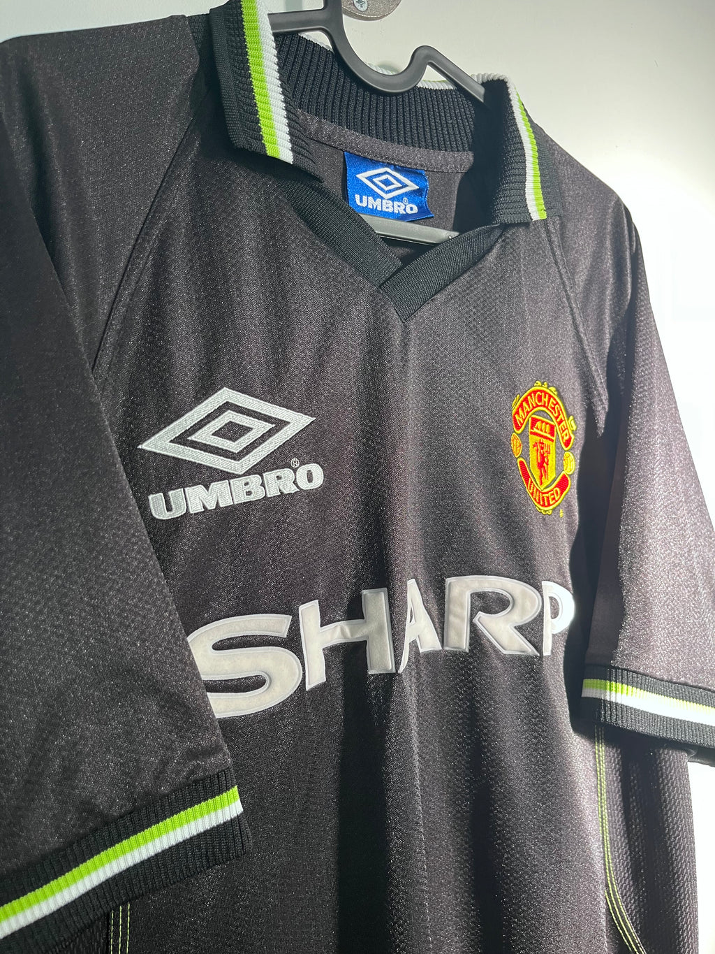 David Beckham - Manchester United 1998/99 3. trøje (L)