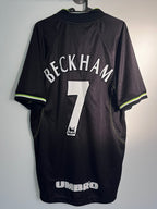 David Beckham - Manchester United 1998/99 3. trøje (L)